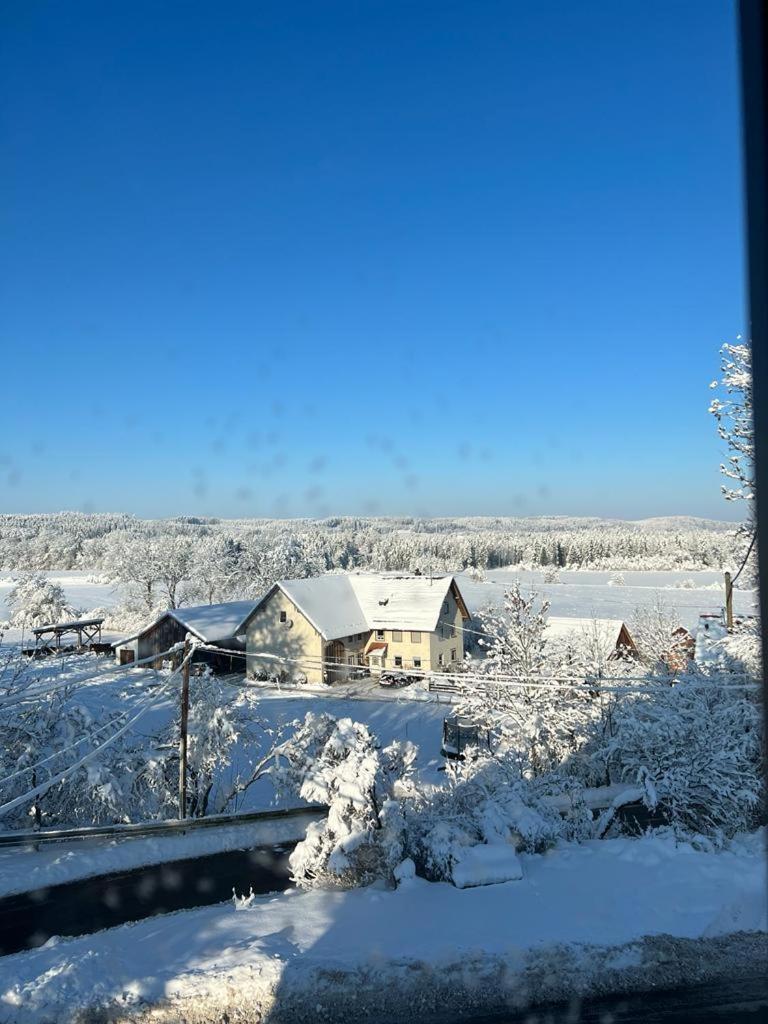 Fe Wo Brunnen - 120 Qm - Ruhige Lage - Viel Natur- Komfortabel - Grosser Balkon Und Garten Memmingen Kültér fotó